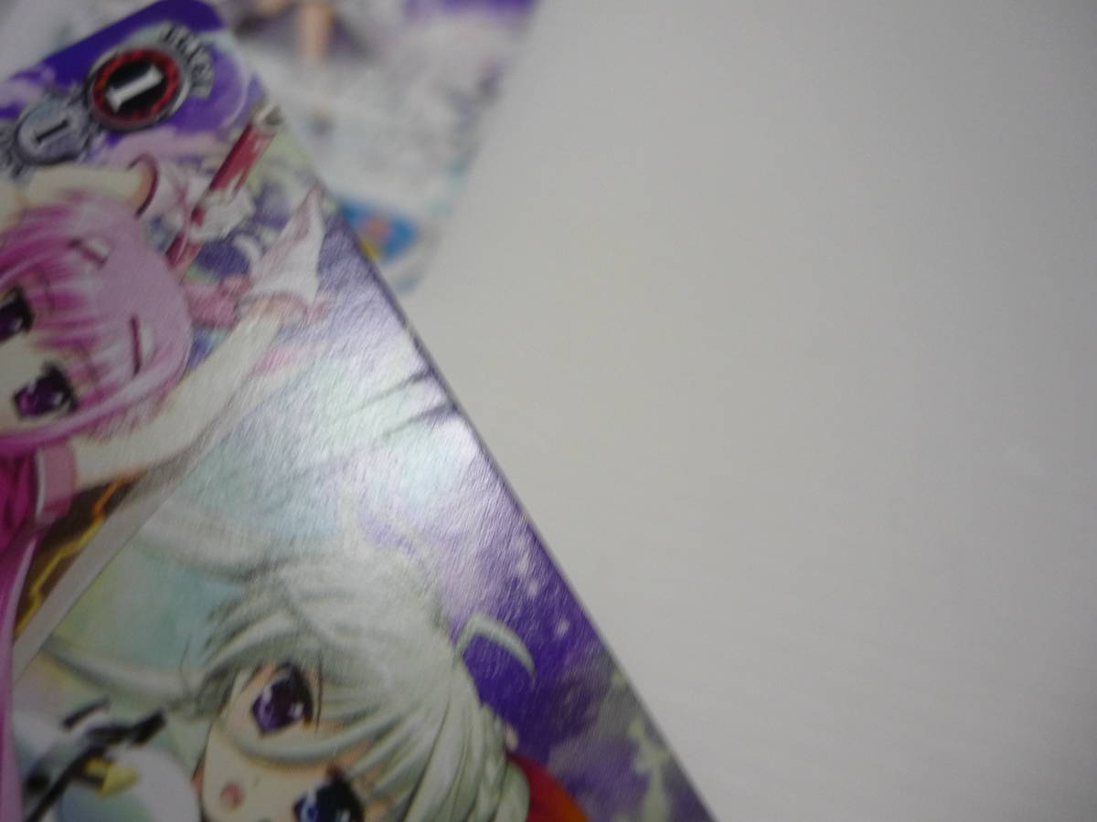 カード ヴァイスシュヴァルツ PRカード PSP 魔法少女リリカル カード ヴァイスシュヴァルツ PRカード PSP 魔法少女リリカル