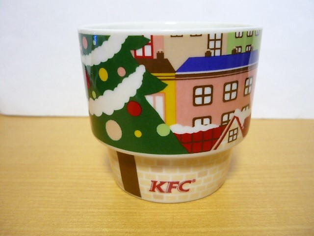 * super-discount * prompt decision * not for sale * new goods * Kentucky Fried Chicken * start  King mug * cup * Christmas * car flannel Sanders * postage 520 jpy *
