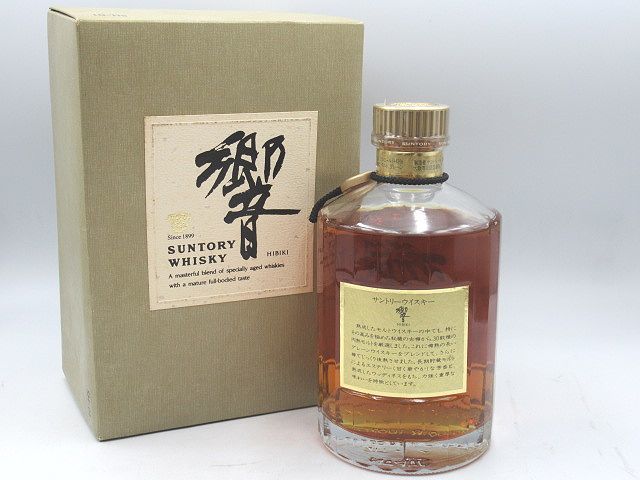 ◇未開栓 SUNTORY WHISKY サントリー ウイスキー 響 HIBIKI 裏ゴールド