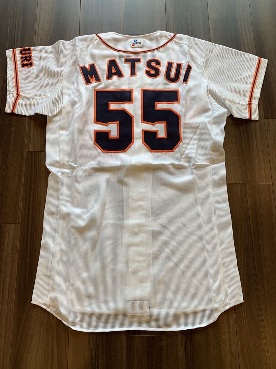 松井秀喜 2002 巨人 ホーム #55 プロコレユニフォーム 未使用品