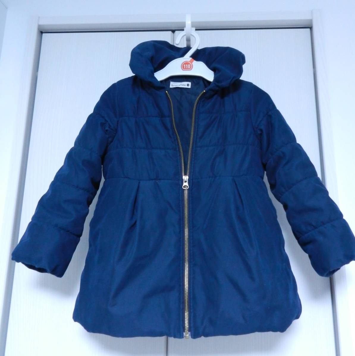 * Blanc shes cotton inside blouson size 110 jumper navy 