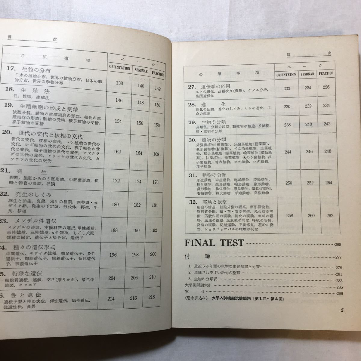 zaa-269♪合格圏 生物 昭和40年 沼野井春雄(著) 旺文社 　参考書　絶版　1965/6/10_画像4