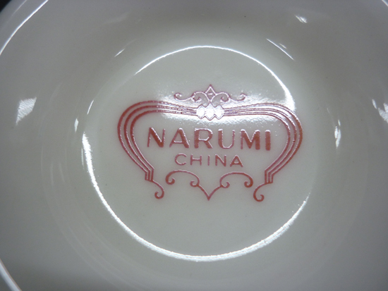 NARUMI CHINA ナルミ カップ＆ソーサー 葡萄柄 5客セット 金彩 洋食器 ぶどう コーヒーカップ ティーカップ ブドウ 陶器 札幌_画像5