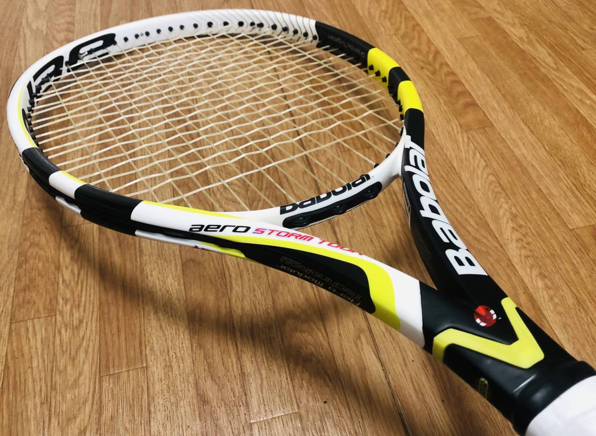 送料無料　美品　バボラ アエロ ストーム ツアー 　Babolat Aero Storm Tour　D.サフィーナ N.ペトロワ　J.ソック　320g  98sq