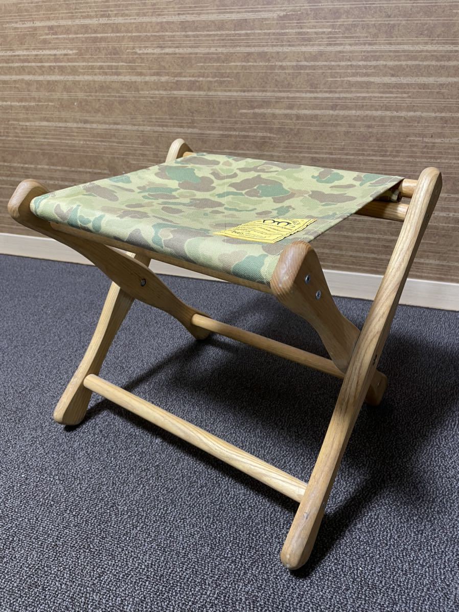 【希少!!】NATAL DESIGN EI STOOL CHAIR CAMO ネイタルデザイン スツール カモフラ 【超激レア】キャンプ 折り畳み椅子_画像7