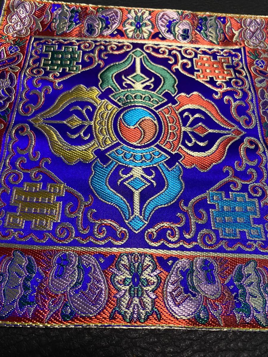 チベット密教　仏教、法具マット/神殿カバー/祭壇布