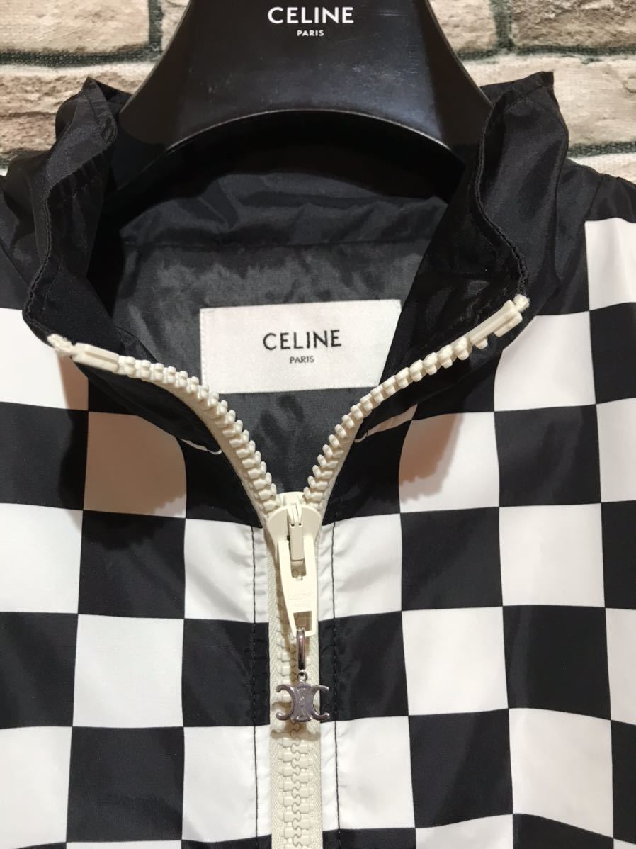 極美品 CELINE セリーヌ 21AW 2W42095M チェッカーフラッグ切替 極美品 CELINE セリーヌ 21AW 2W42095M チェッカーフラッグ切替
