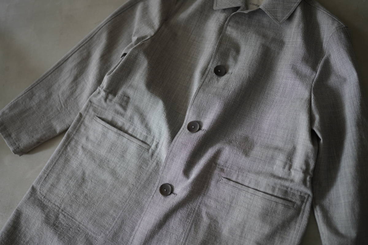 21SS “FOULARD” MONOCLE Ⅱ チェスターコート / COHERENCE
