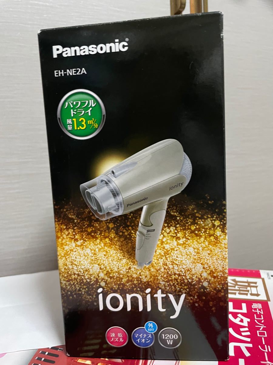 Panasonic イオニティ パナソニック ヘアドライヤー　ionity EH-NE2A-N ゴールド