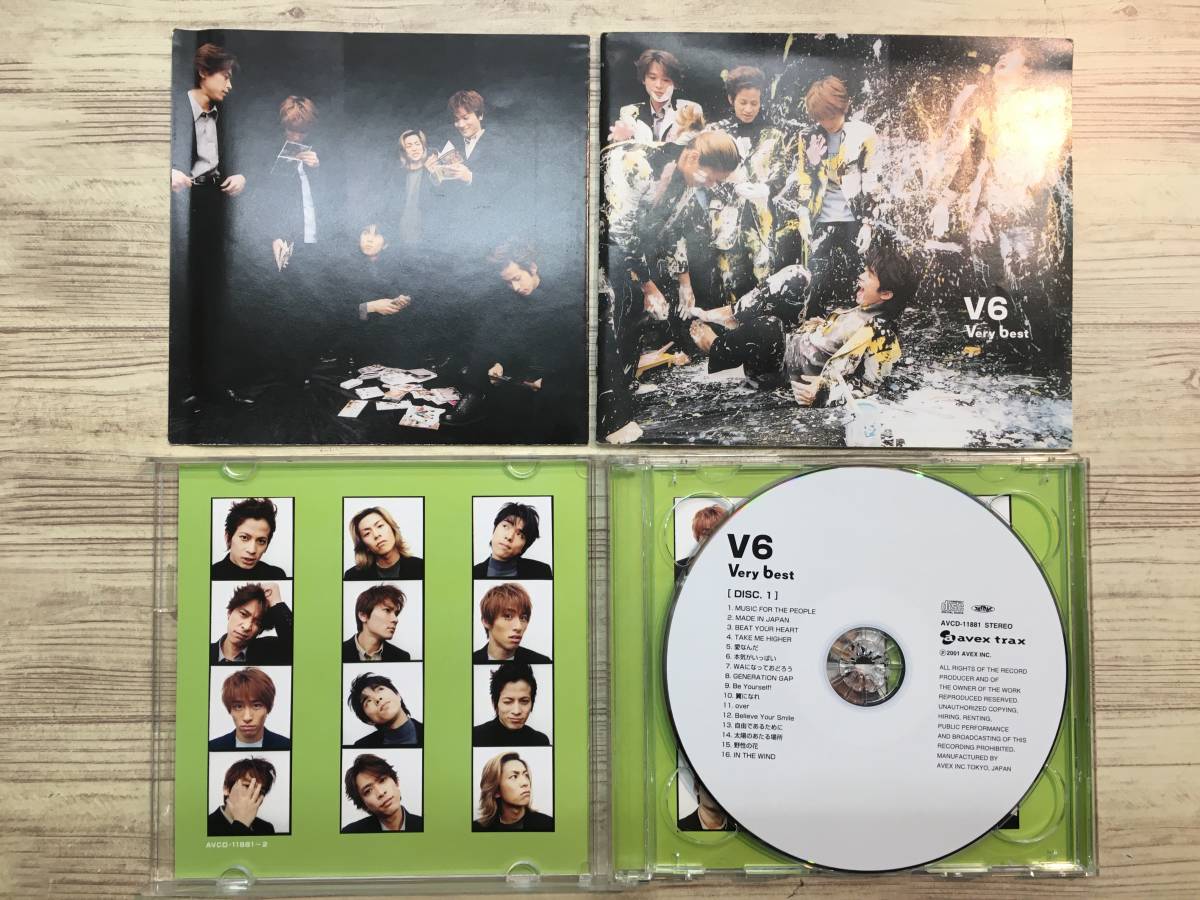 CD/V6 ベストアルバム２枚組【J6】/中古_画像3
