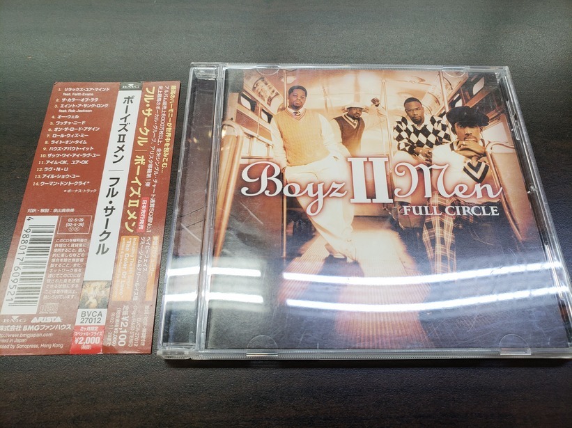 CD / FULL CIRCLE / Boyz Ⅱ Men　ボーイズIIメン / 『D21』 / 中古_画像1