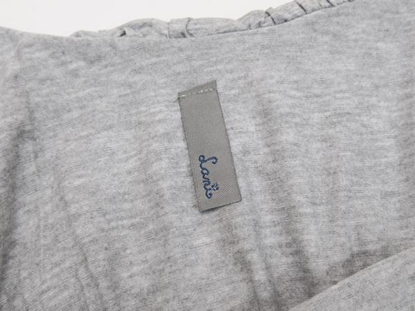 Lani フリルワンピース 灰色グレー レディースS / LAラニー女性サマードレスTシャツ