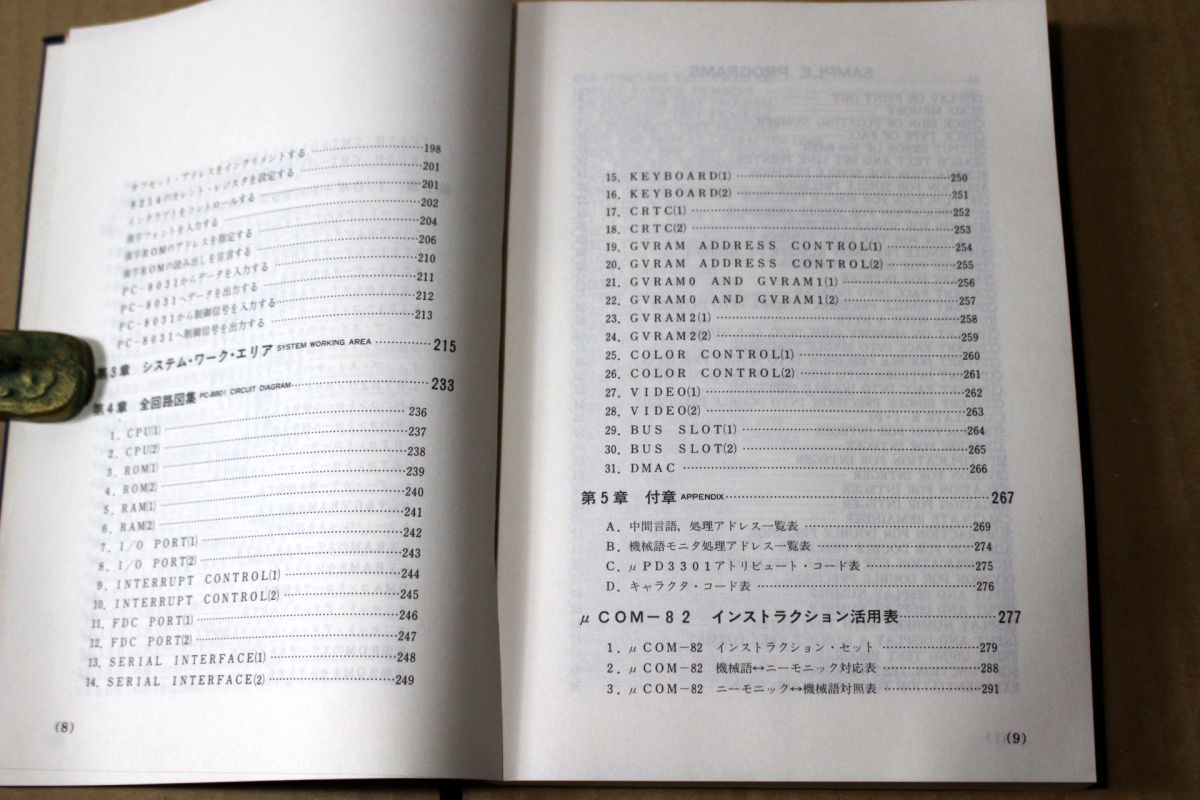 031/PC-8801　N88-BASIC　解析マニュアル　川村 清著　BASICの実行状況を機械語レベルで解析_画像7