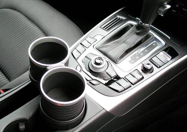 AUDI A3(8V)*A4/A5(B8/B9)&VW Golf 5/6/7 drink holder /AL-T107BS[ALCABO] new goods / black xSV ring /