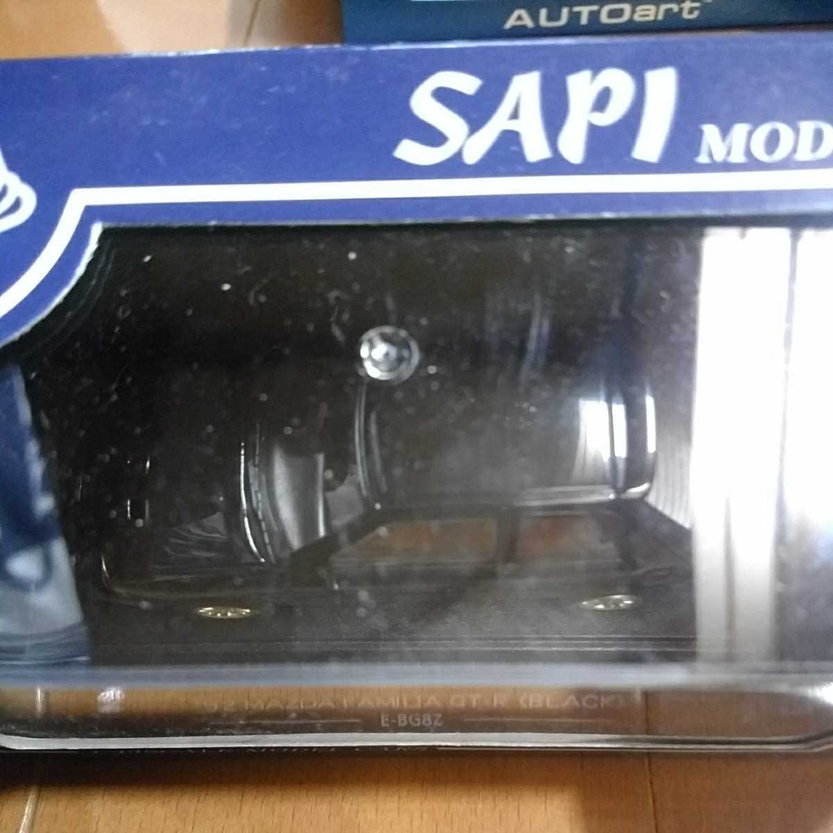 非売品　2003 PMCC/A14 SAPI サピ　1/43 MAZDA FAMILIA GT-R 1992 マツダ　ファミリア ゴールド　ホイール_画像3