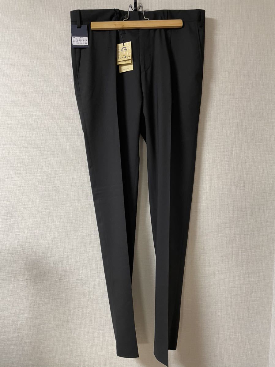 新品未使用 ジャルマーノ GERMANO スラックス ブラック 50サイズ XL