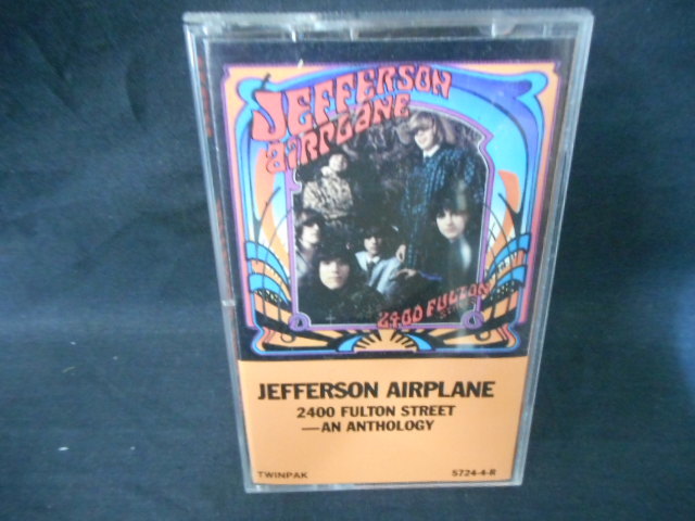 m431【輸入盤★カセット】Jefferson Airplane ジェファ-ソン・エアプレイン/ 2400FULTON STREET-AN ANTHOLOGY_画像1