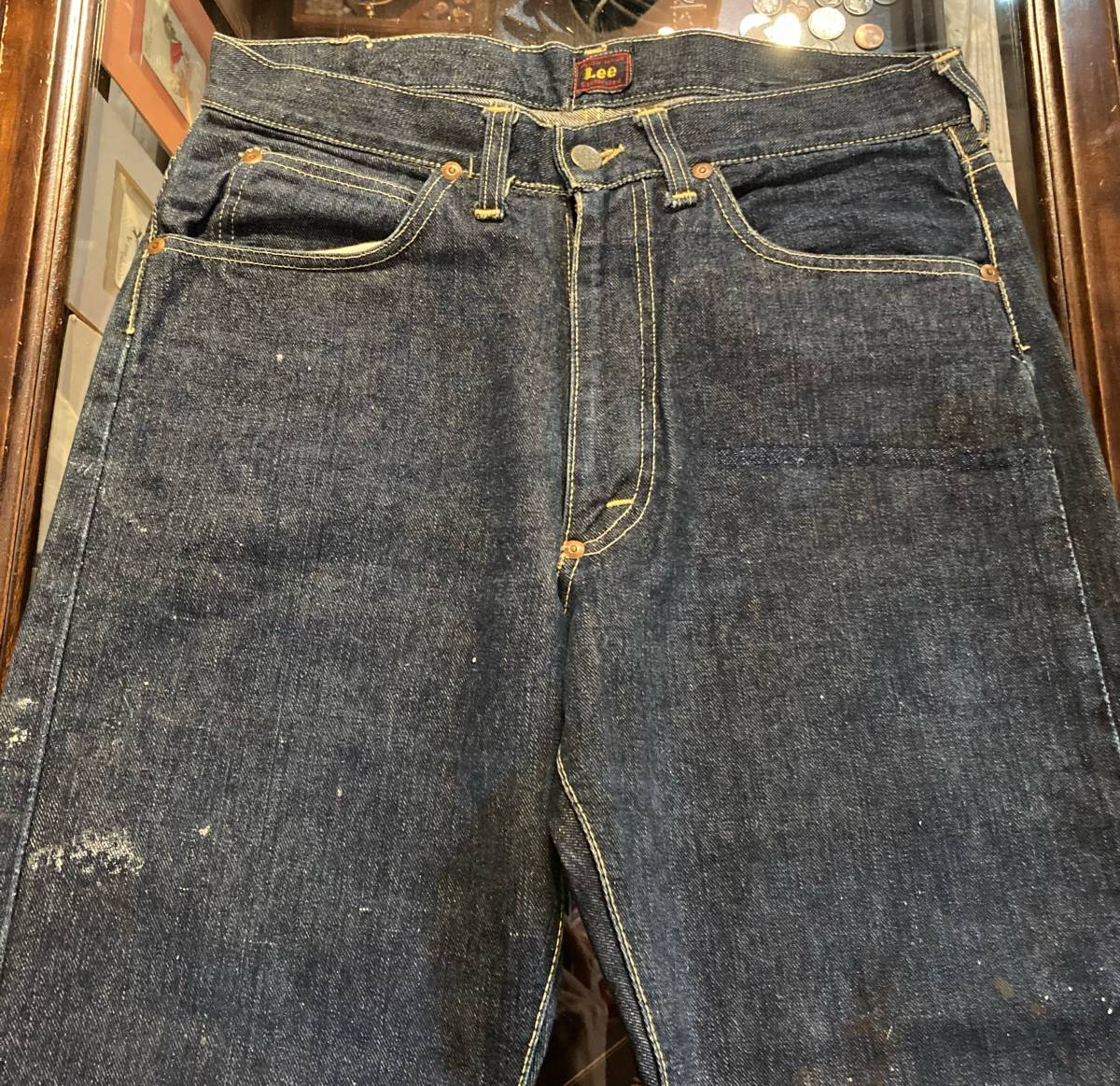 40S 50S LEE 101Z CENTER RED TAG LEE VINTAGE DENIM