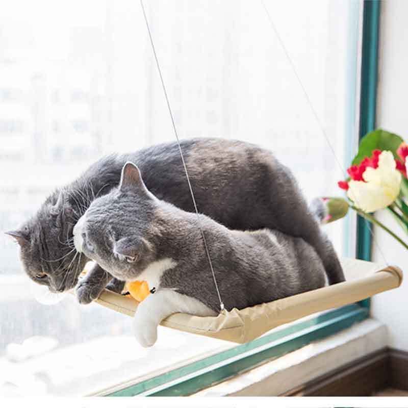 ★送料無料 新品 猫 ベッド ハンモック 吸盤タイプ ネコ窓 猫日光浴 キャット 室内用