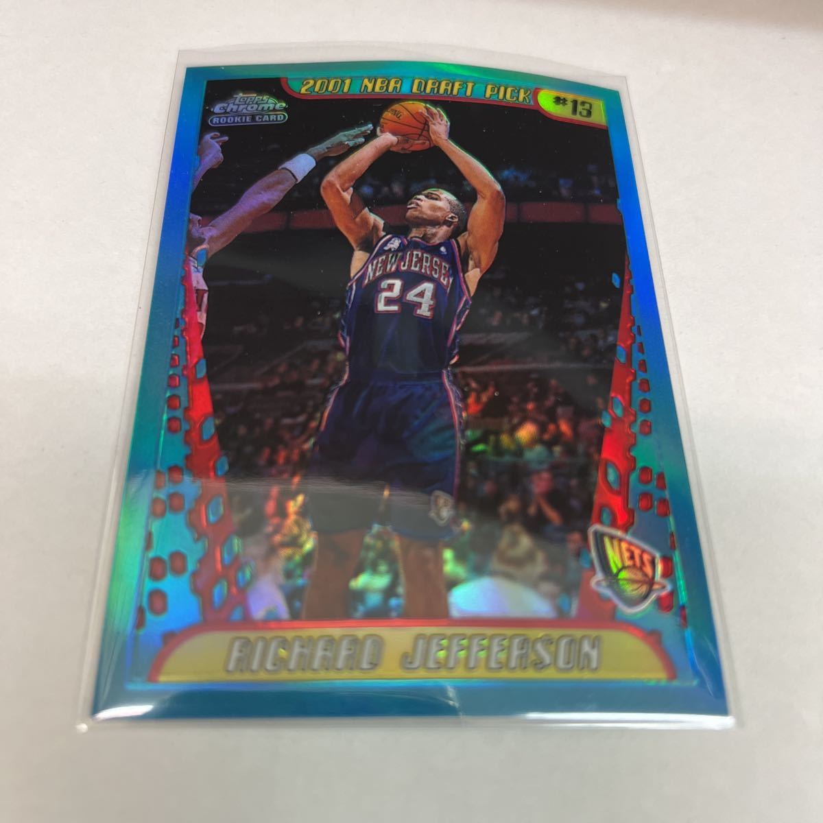 NBA 2001-2002 Topps Chrome Refractors Richard Jefferson RC_画像1