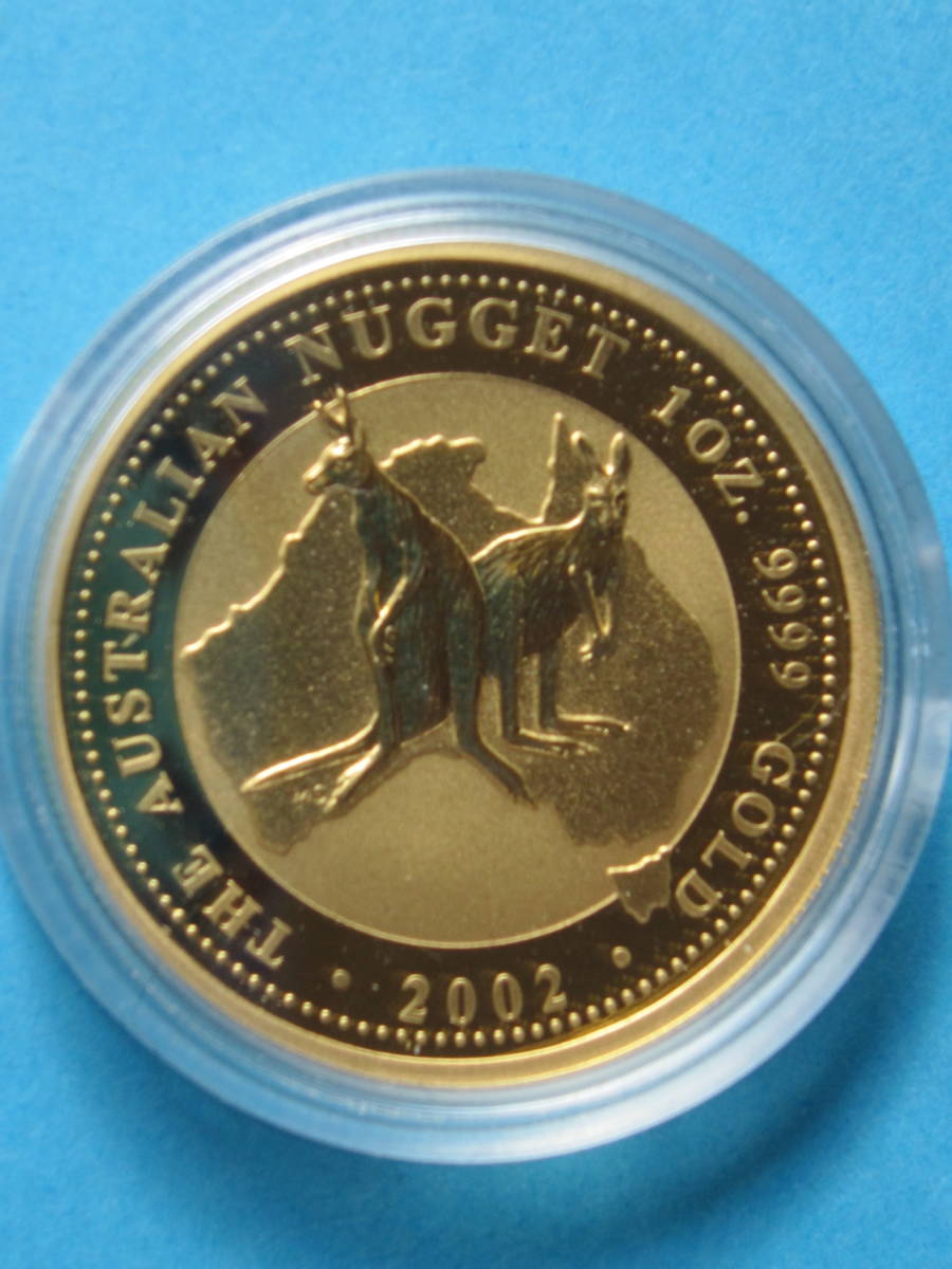 金貨】オーストラリア 2002年 カンガルー金貨 1オンス 100ドル
