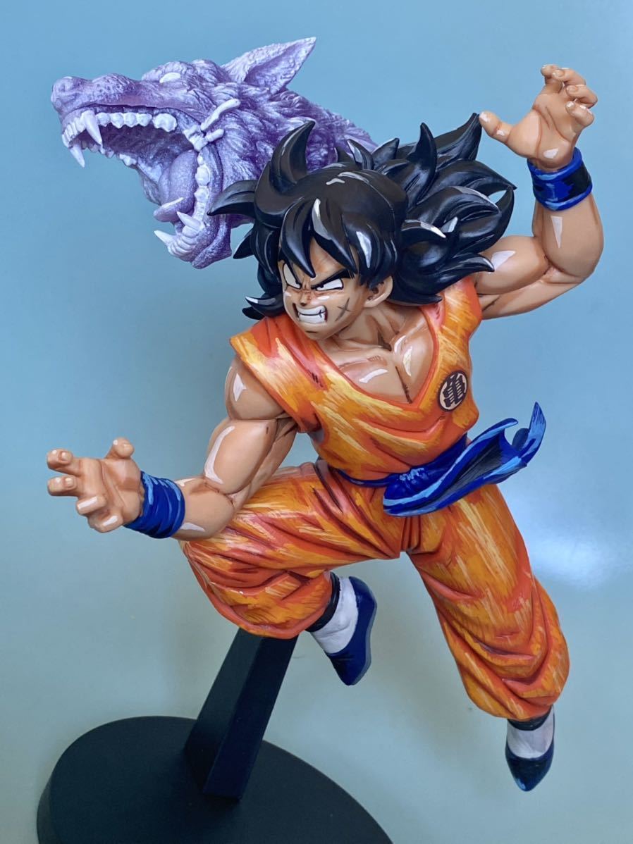 ドラゴンボールZ ヤムチャ 狼牙風風拳 フィギュア リペイント 狼 ドラゴンボールZ ヤムチャ 狼牙風風拳 フィギュア リペイント 狼