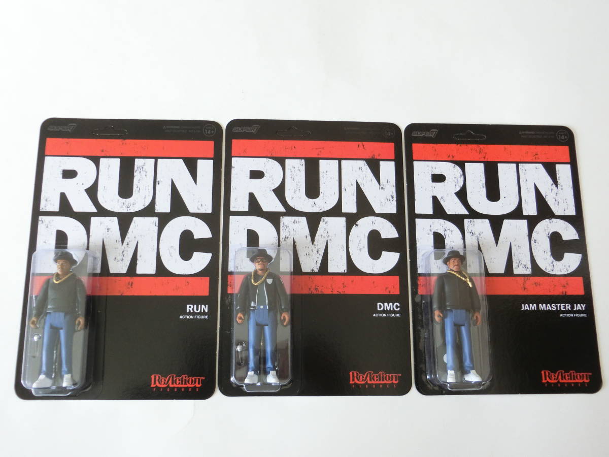 ヤフオク! - Super7 リ・アクション RUN DMC 3種セット