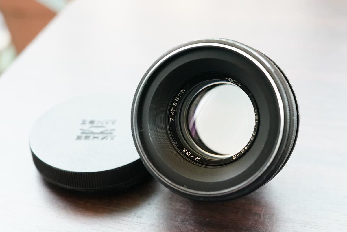 パソコン 並品 Helios-44-2 58mm f2 ぐるぐるボケ 3 - カメラ