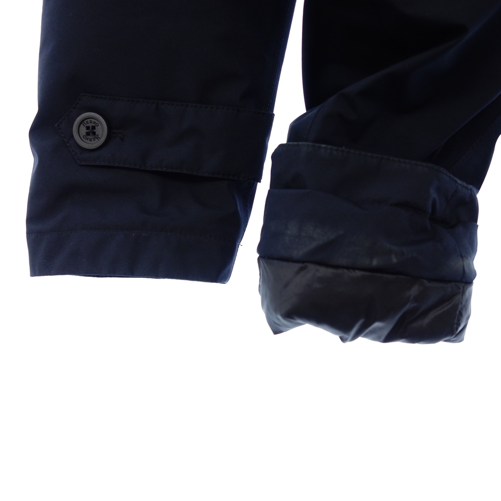 美品◇HERNO ヘルノ ラミナー ゴアテックス ダウンコート 46 黒 メンズ