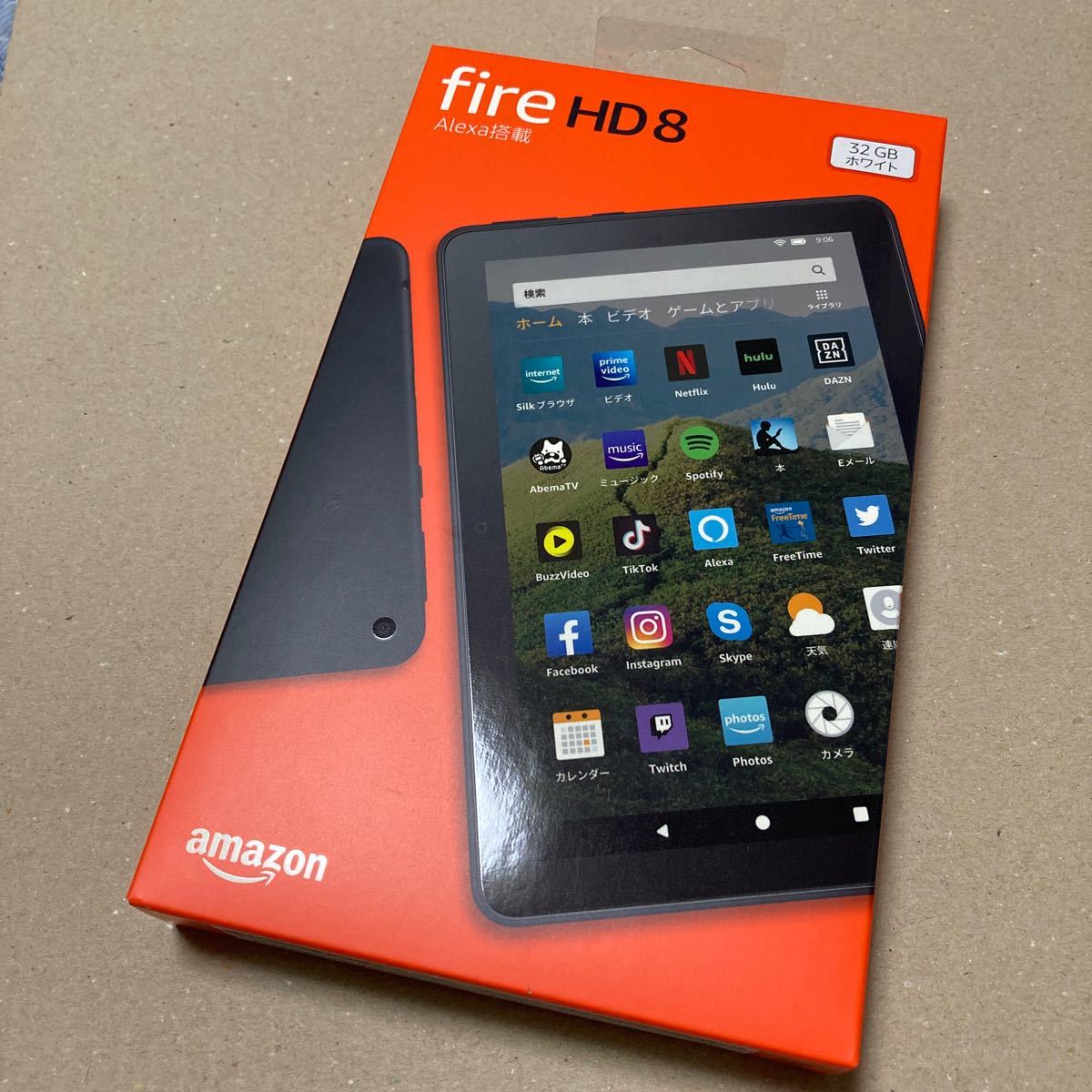 新品 未開封 Fire HD 8 32GB ホワイト 第10世代 タブレット-
