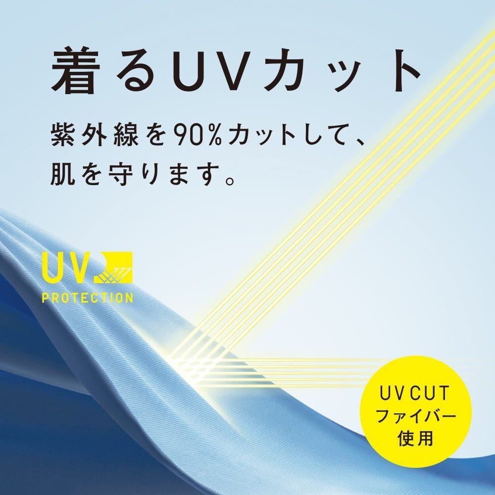 サイズ:BABY 100【ユニクロ】UVカットカーディガン（長袖） （カラー:11 PINK）_画像2