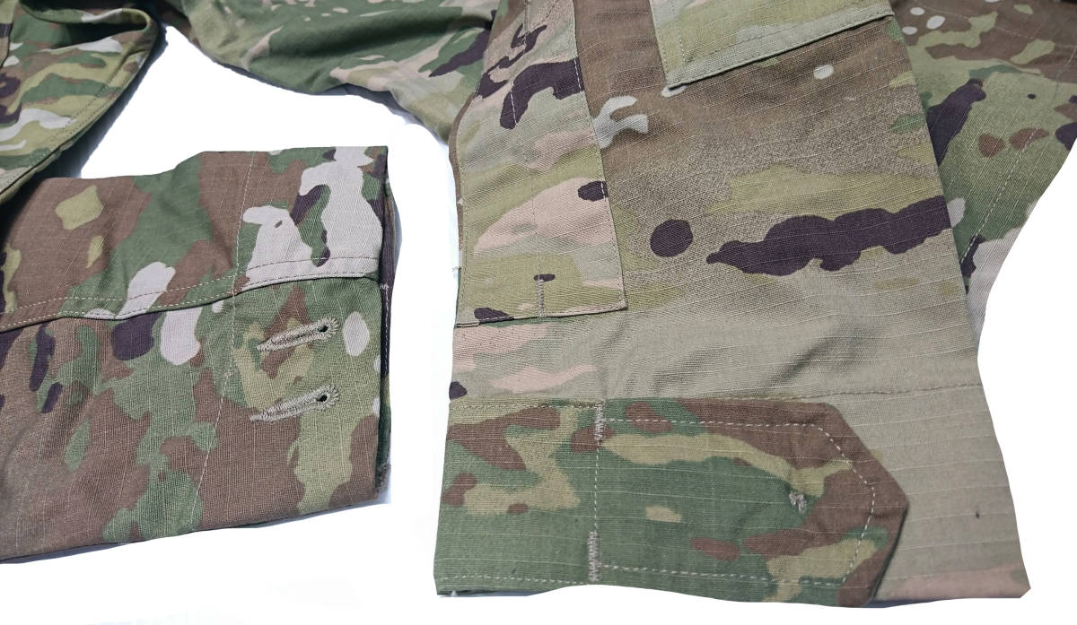 米陸軍 2019 OCP スコーピンW2迷彩 防虫戦闘服 ACU上着コート 女性兵士戦闘服 Size 33R_画像5