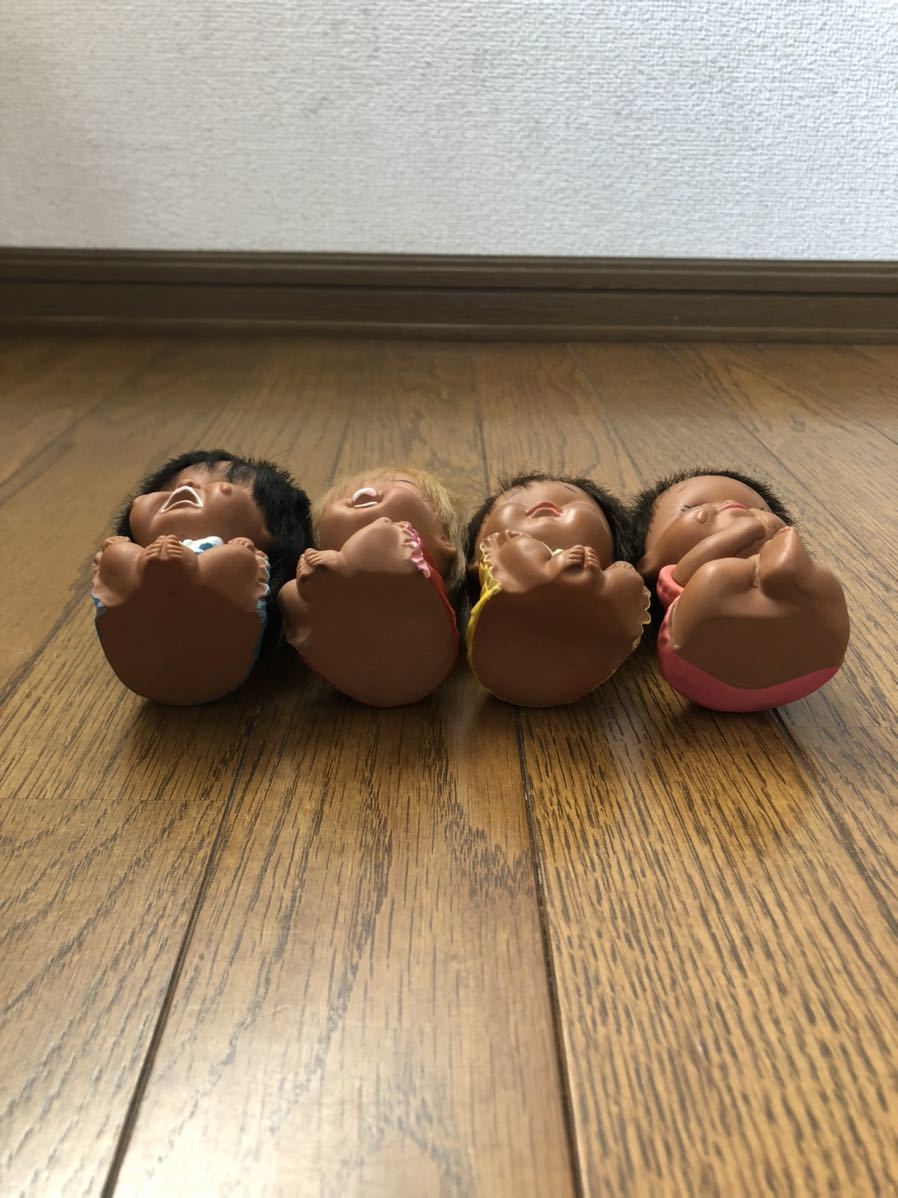 ソフビ人形 4個セット日本製 昭和レトロ_画像5