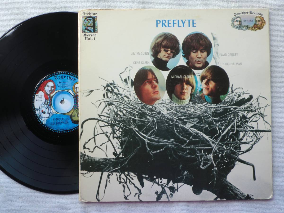  The * birz THE BYRDS*US original LP*PREFLYTE* Gene * Clarke Roger *ma silver David * Cross Be gram * Person's!!