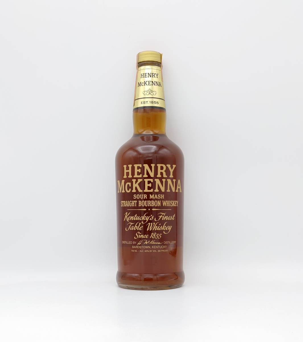【全国送料無料】HENRY McKENNA 6years old Kentucky's Finest Table Whiskey　40度　750ml