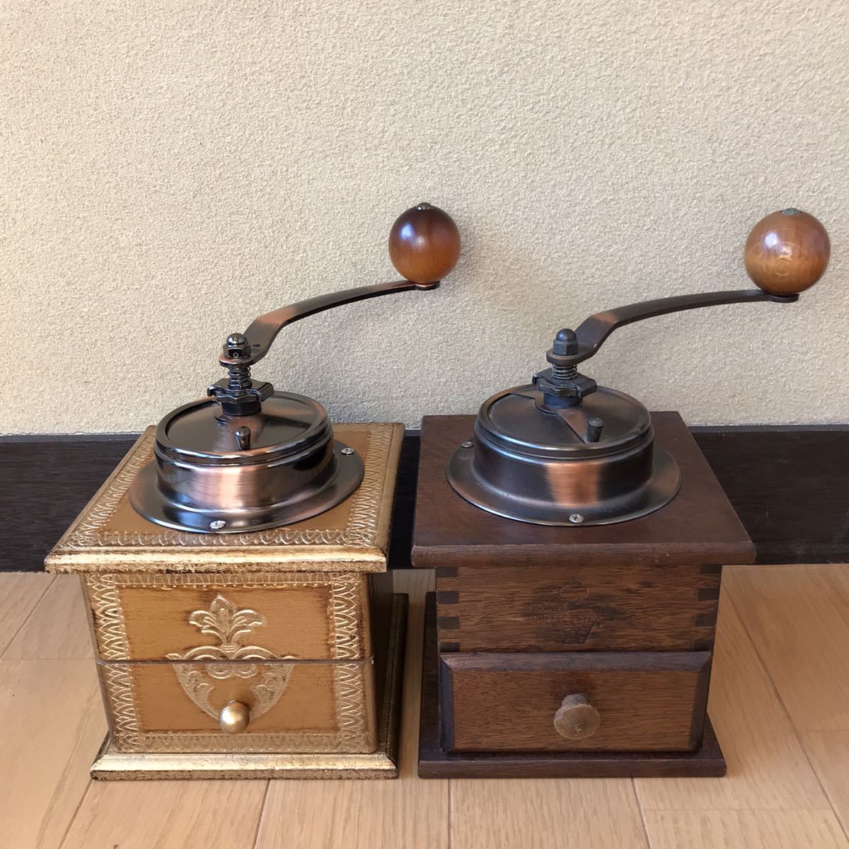 極希少 未使用品 コーノ KONO 河野サイフォン コーヒーミル 検索