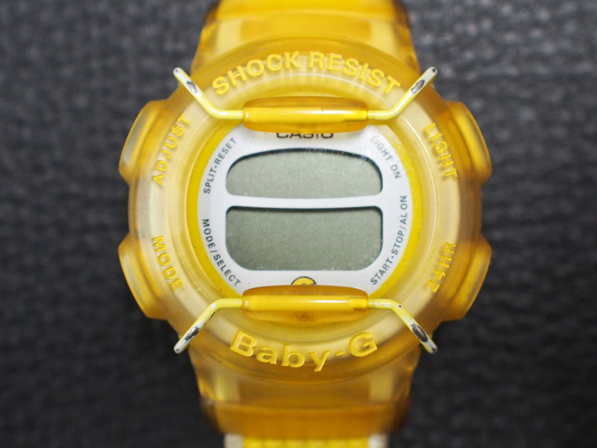 希少 ヴィンテージ カシオ CASIO ジーショック G-SHOCK Baby-G ベビージー デジタル 腕時計 型式: BG-212 CAL:  1523