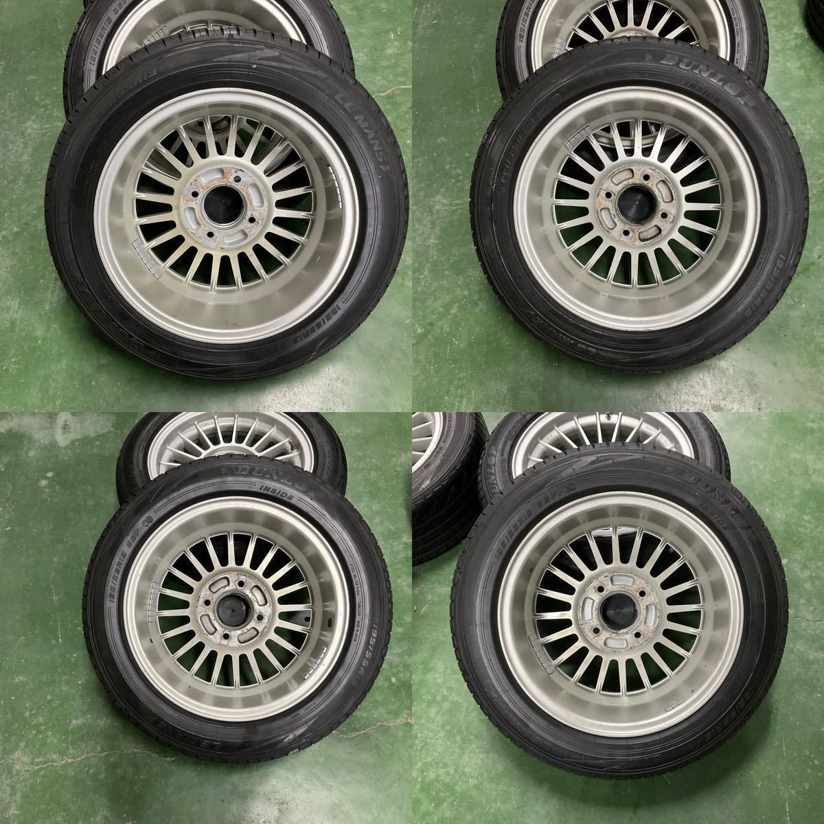 イントラ　15インチ　AE86 AA63 195/55R15 2018年式　タイヤ新品　当時もの_画像6