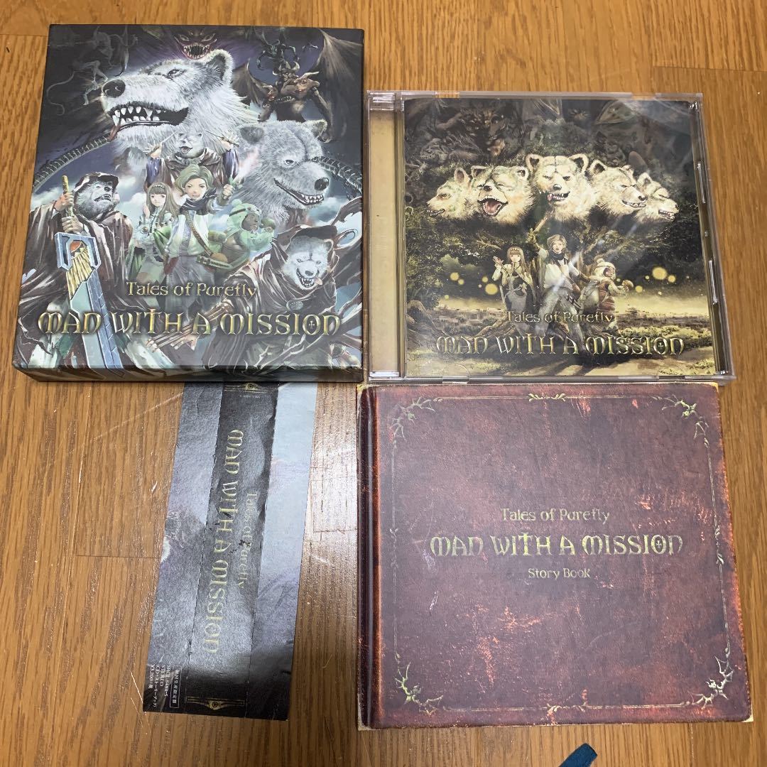 送料無料！美品！MAN WITH A MISSION 初回限定盤 Tales of Purefly スリーブケース付き ブックレットあり 帯付きの画像1