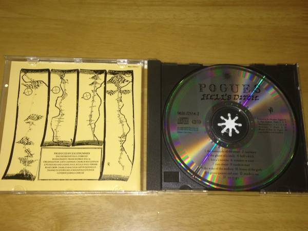 The Pogues Hell's Ditch 検:ポーグス Irish pub rock rum CD_画像3
