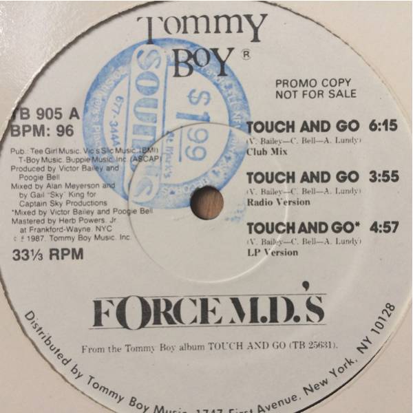 12' Force M.D.'s-Touch And Go_画像1