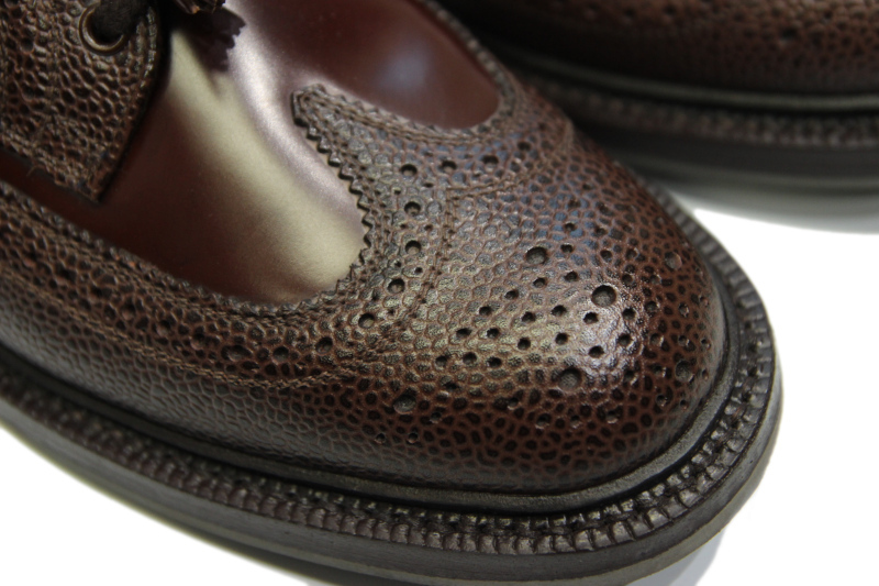 ヤフオク! - 新品 Sanders (サンダース) Long Wing Brogue ウ...