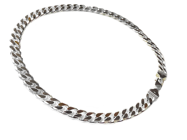 喜平チェーン 6面カット 11mm 50cm シルバー925 ネックレス