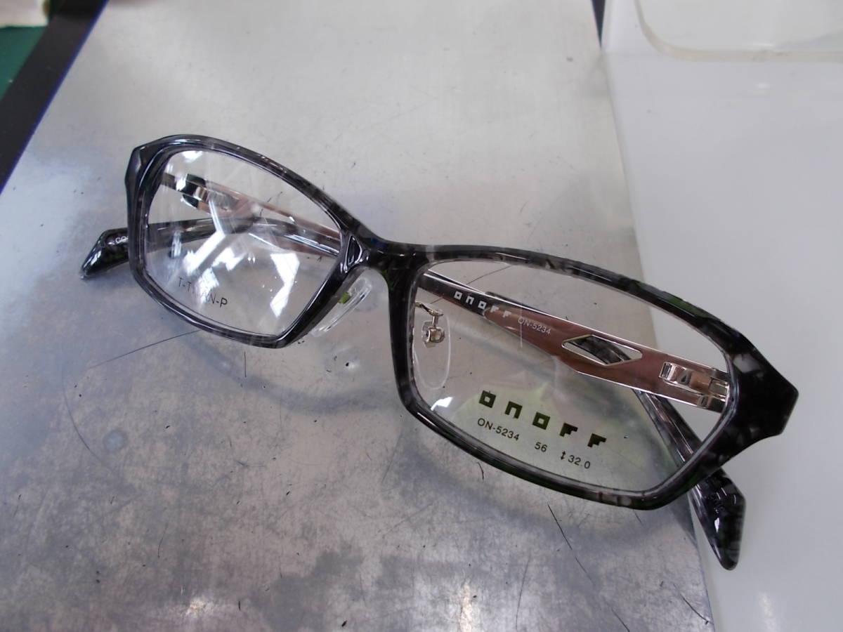 ONOFF オノフ 超かっこいいセルメタルコンビ眼鏡フレーム ON-5234-1