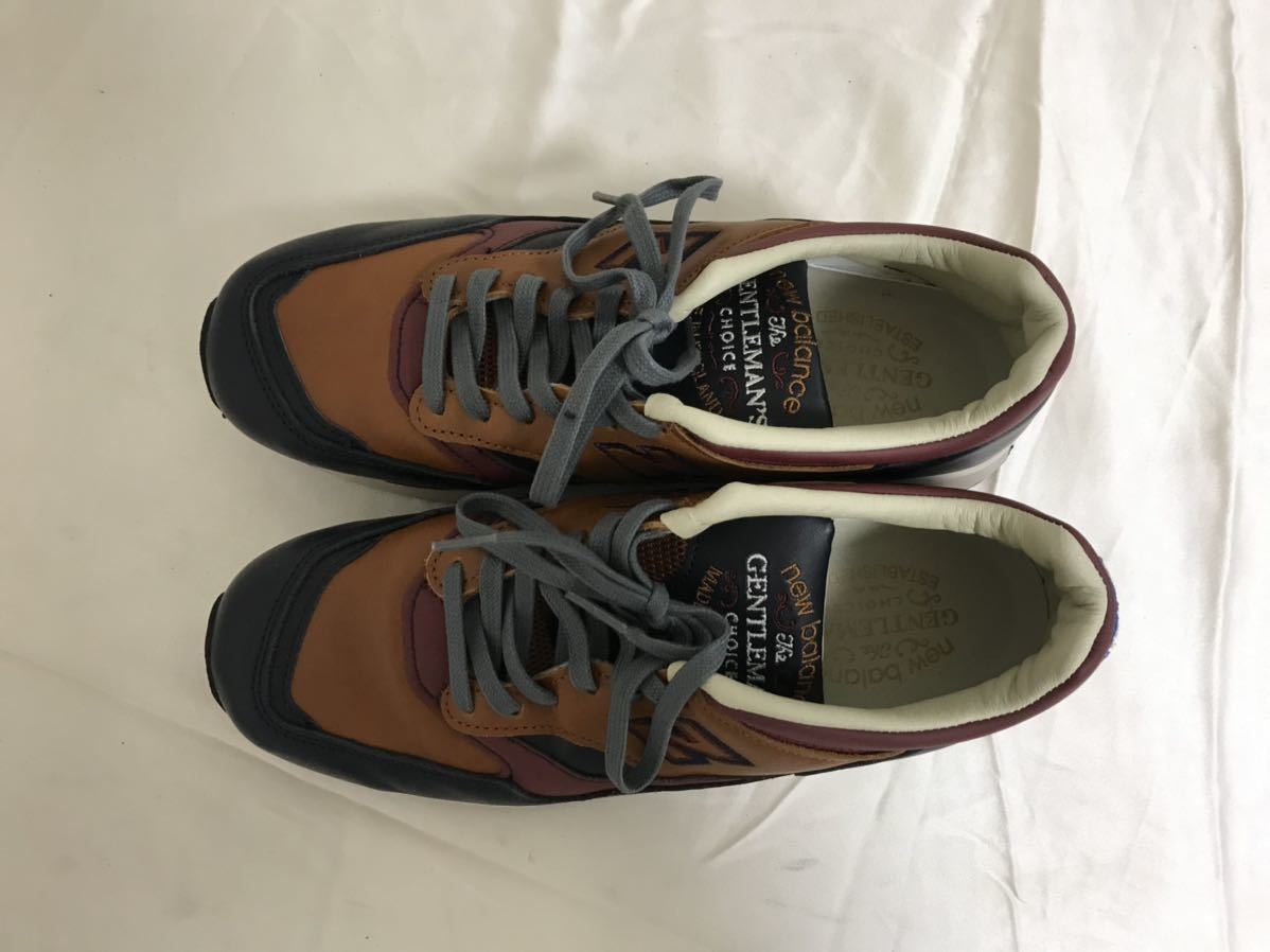 新品未使用本物ニューバランスnewbalance本革レザースニーカーシューズ