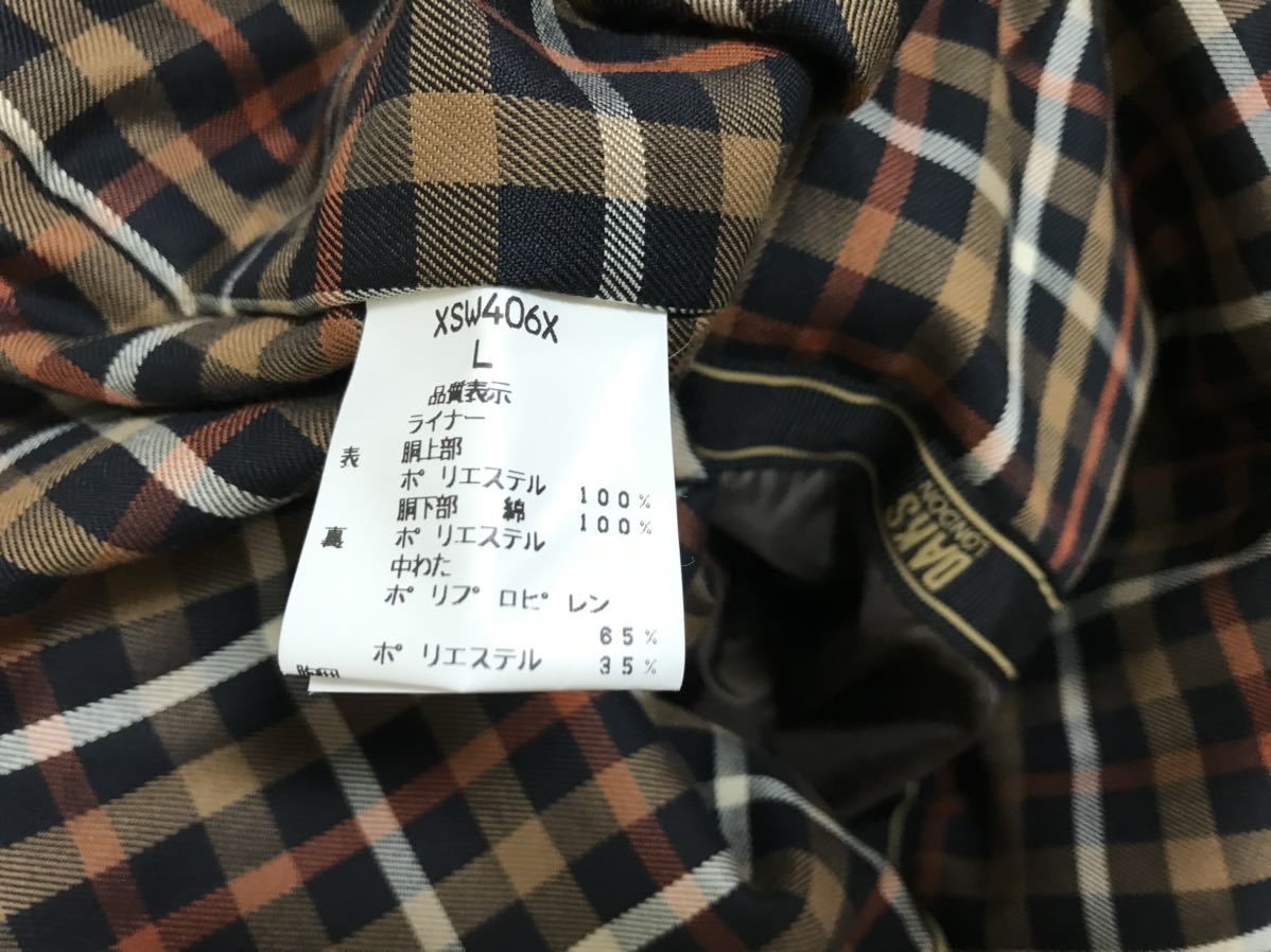 全商品オープニング価格! 本物ダックスDAKSコットンステンカラー