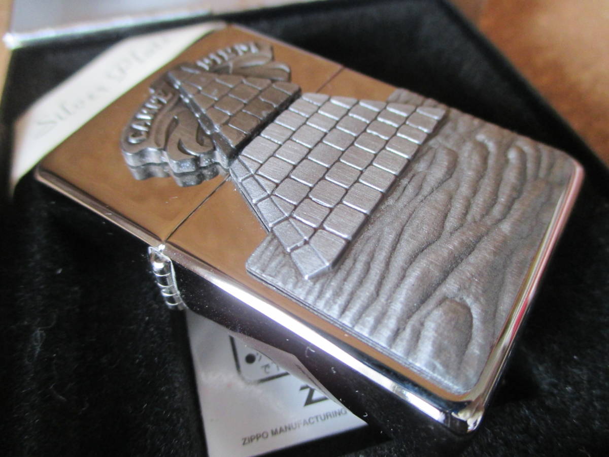 ZIPPO『CARPE DIEM SILVER PLATE 秘密結社 フリーメイソン