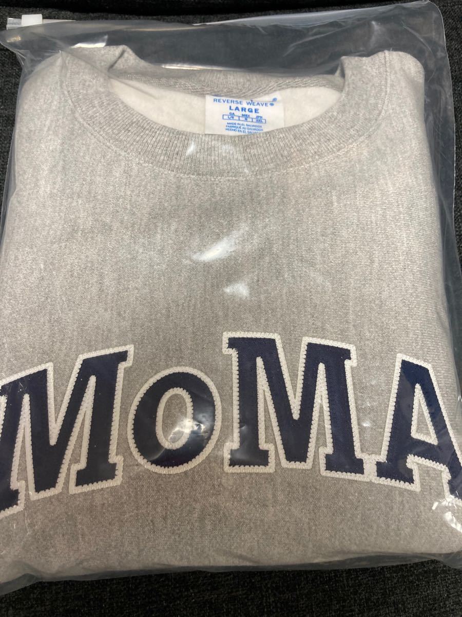 champion MoMA チャンピオン モマ スウェット トレーナー Lサイズ