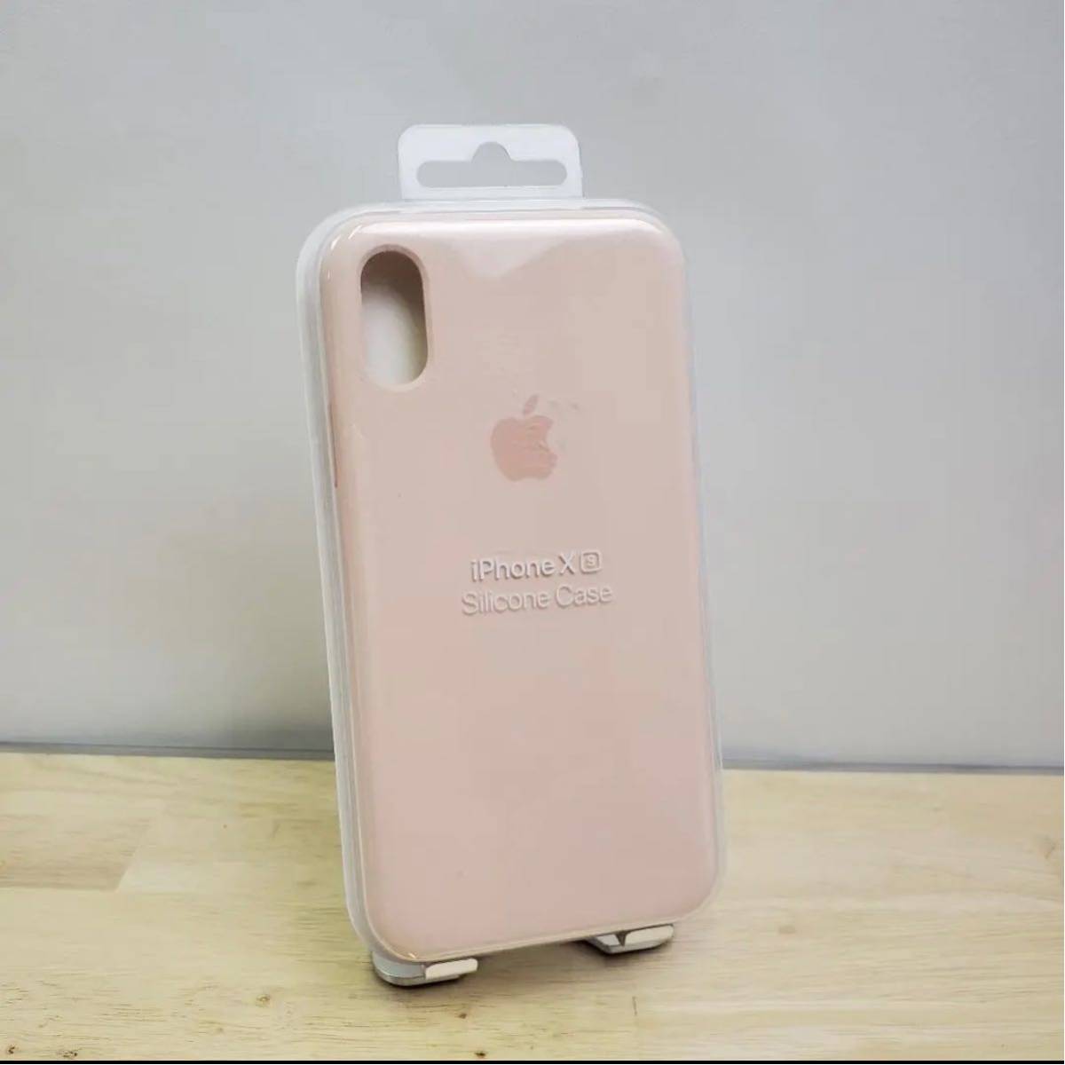 純正品】【新品未開封】iphone Xs Silicone Case ピンク