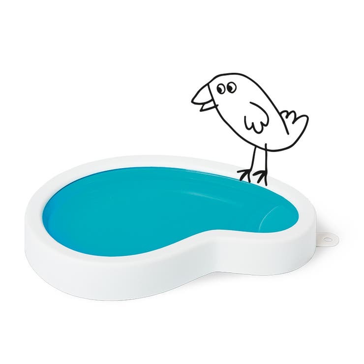 【匿名配送】 バードバス 小鳥用 プール 風呂 フライングタイガー 水浴び 水遊び 小動物 インコ オウム